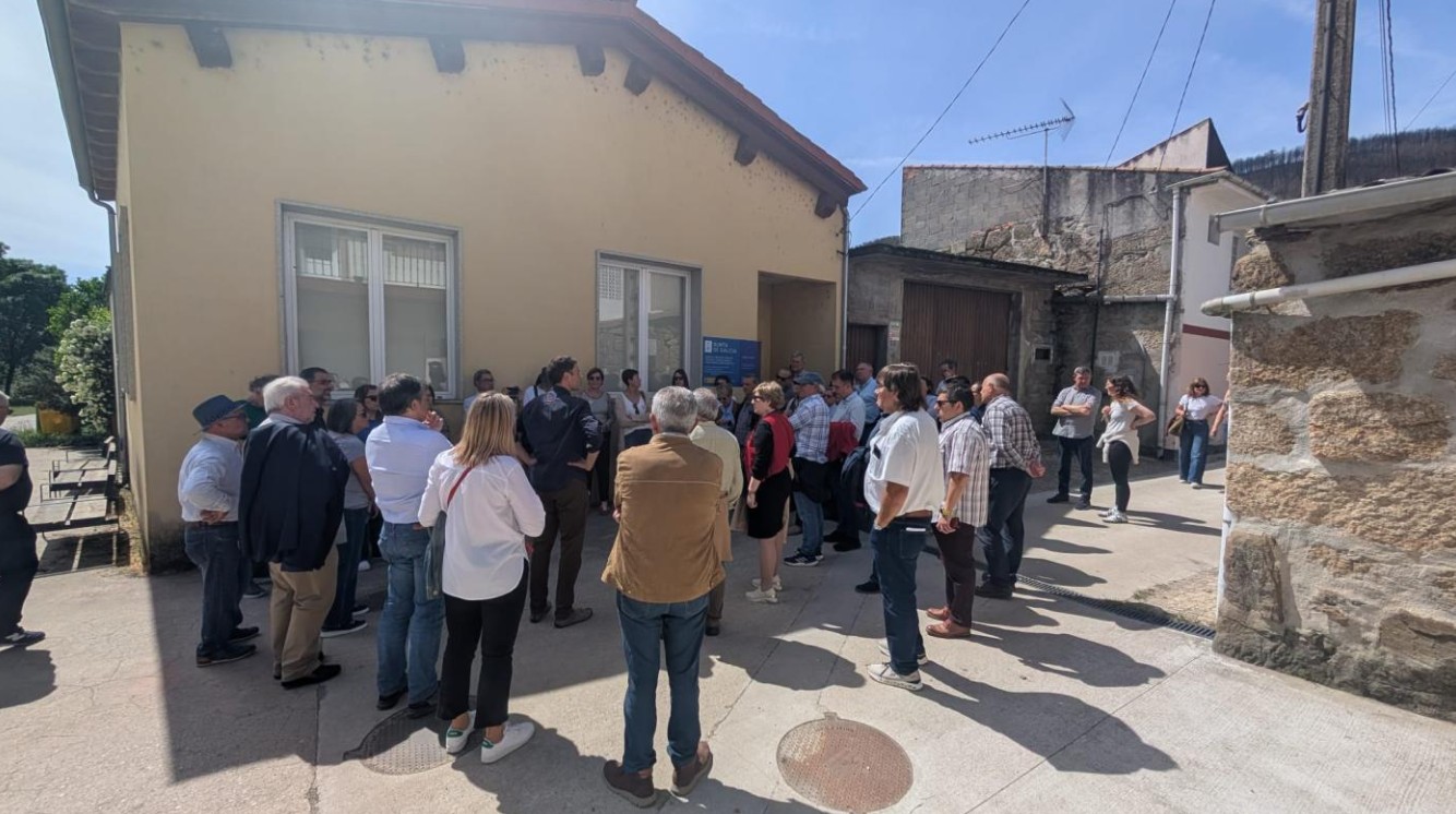 GDR asturianos y representantes vascos visitan Galicia para impulsar una alianza interregional por la Nueva Economía de la Aldea del Siglo XXI